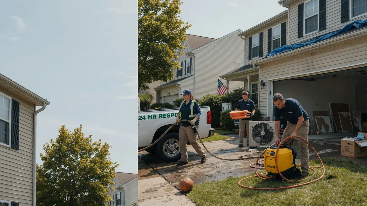 Emergency Water Damage Restoration in Falls Mills, VA near me
